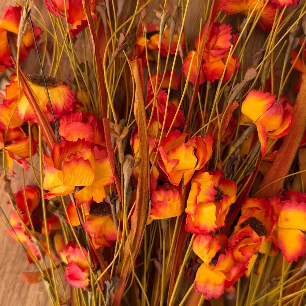 Hobby Lobby Faux Fall Flowers 4 Stem Bundle NWT